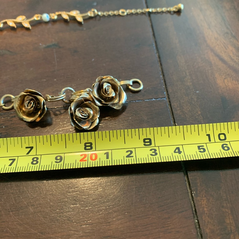 VINTAGE ROSE GOLD BRACELET/ANKLET - Picture 5 of 5